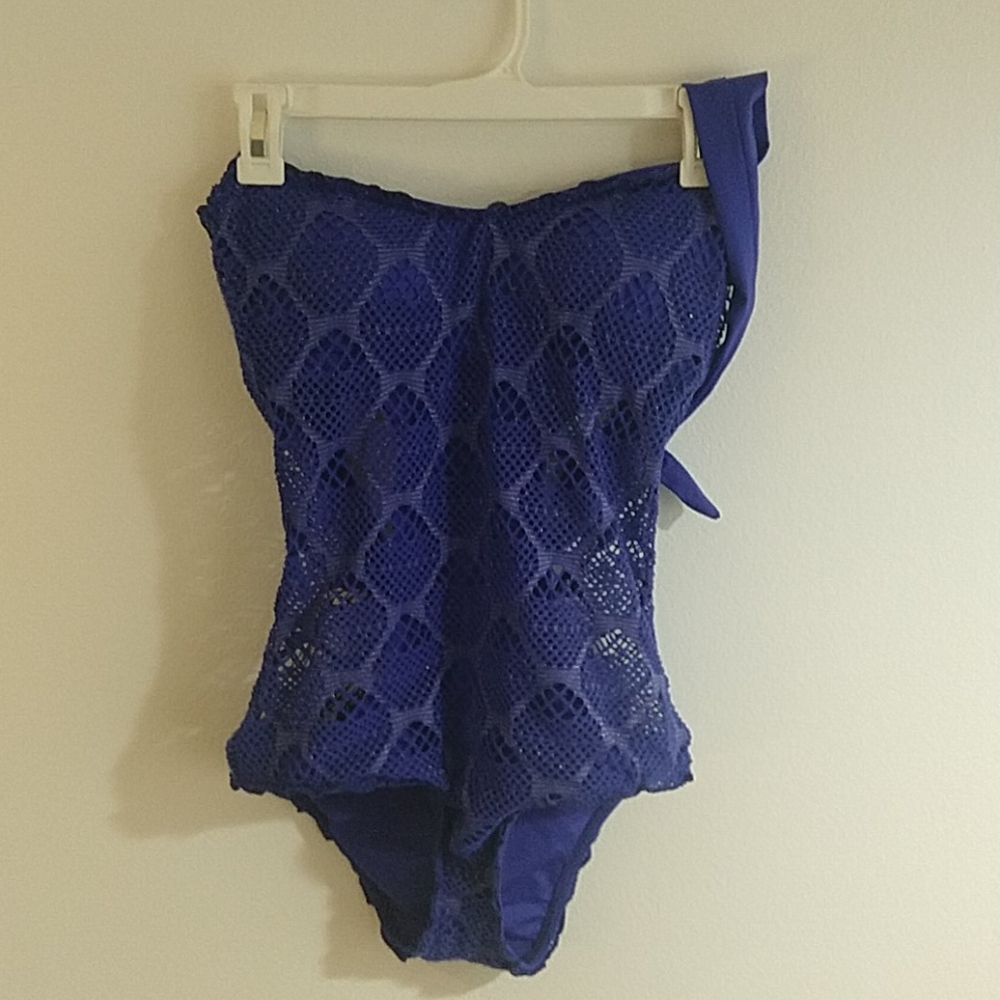 Becca by Rebecca Virtue Swimsuit Crochet Monokini